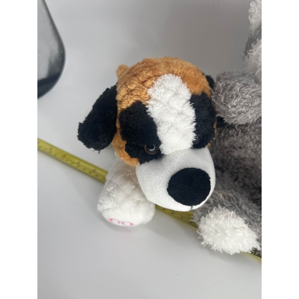 Stuffed Animal Lot: Husky Dog, Bear, Terrier Puppy - Picture 2 of 5